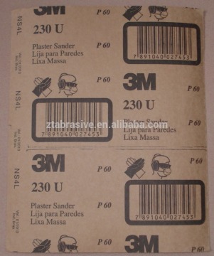 High quality silicon carbide waterproof sandpaper/abrasive paper