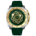 Big watch dial Masculine Watch with Octagonal hands