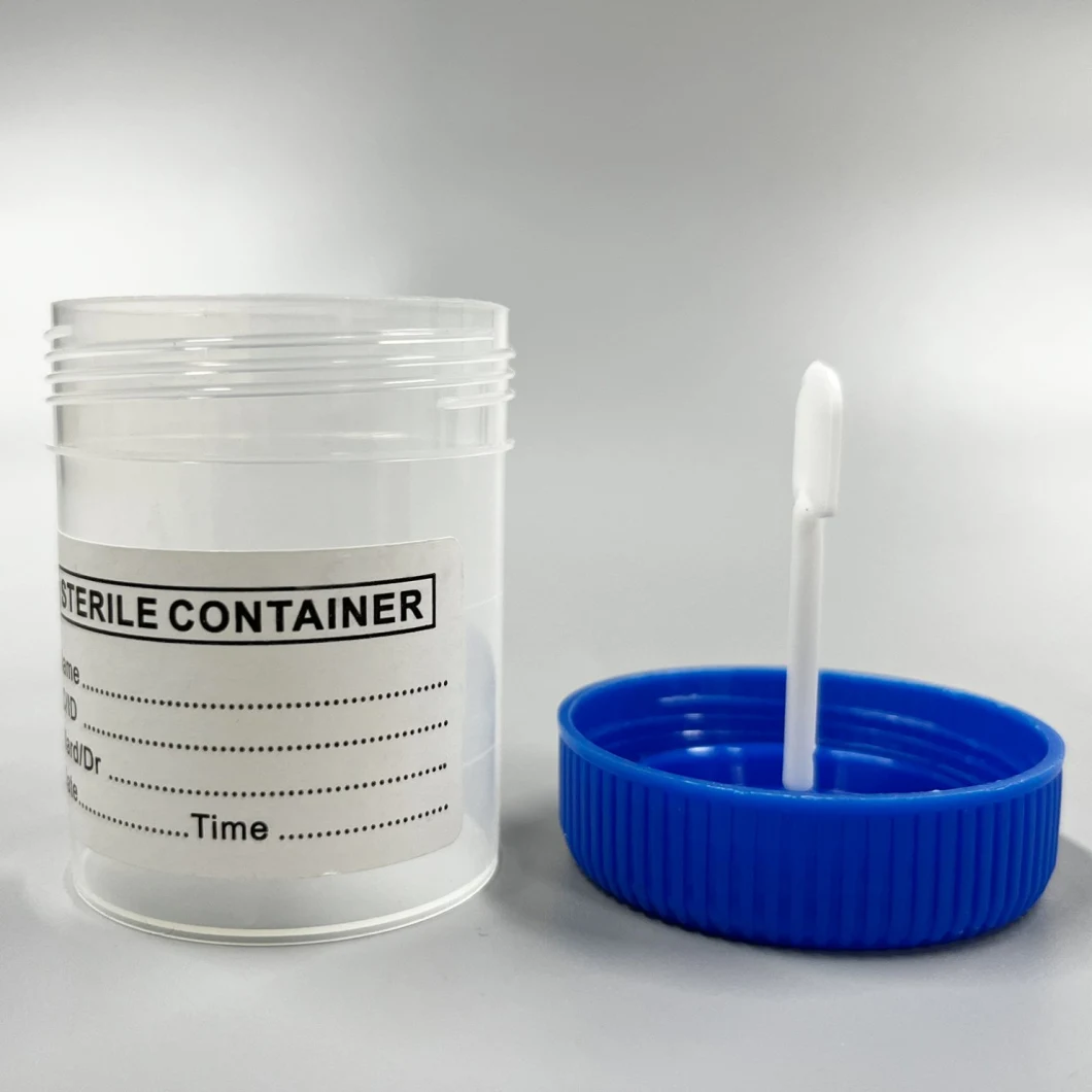 Siny 60 ml 30 ml de productos de hospital médico de plástico Botella de contenedor fecal con bajo precio