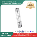 Pipe type flow meter corrosion-resistant round tube