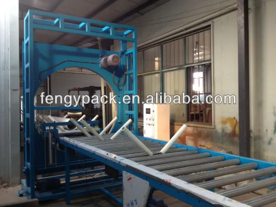 Semi-automatic PVC pipe wrapping machine