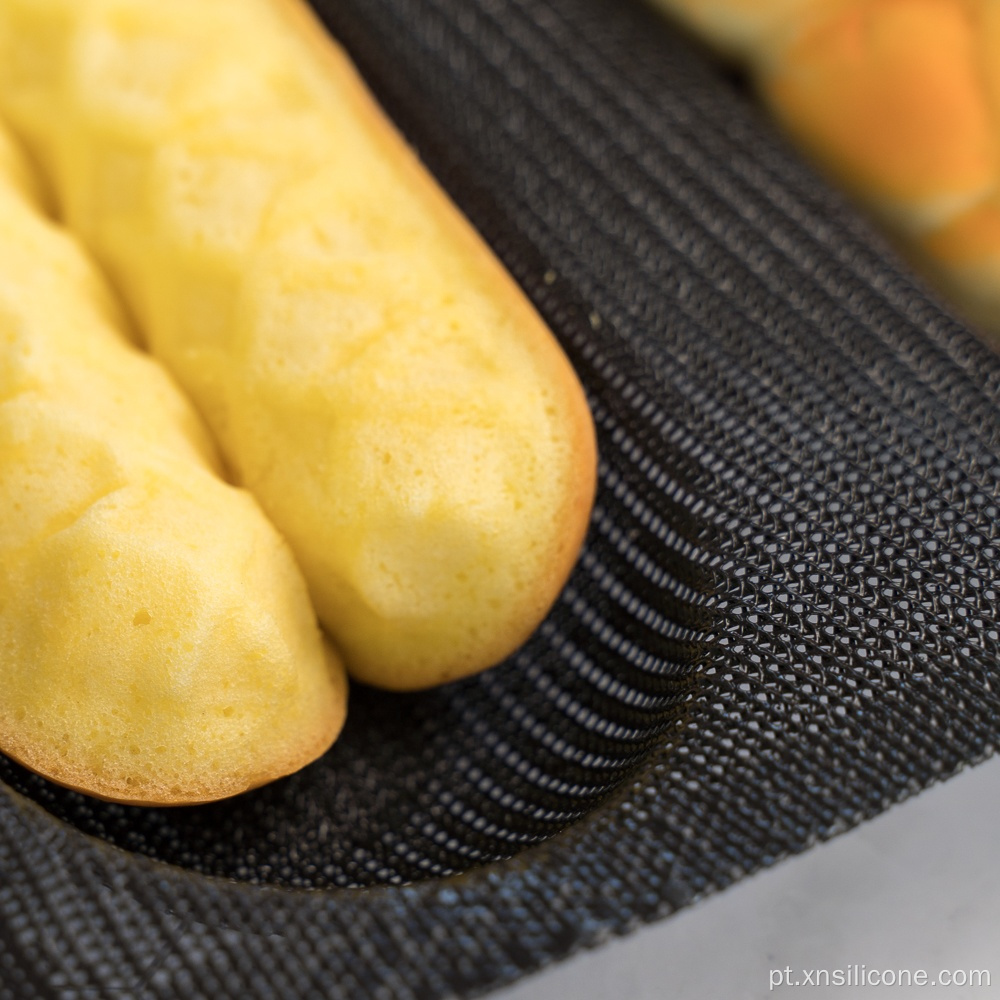 Gosta de moldes de bolo de silício de pão quadrado sem bastão