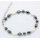 Pearl hematite bracelet