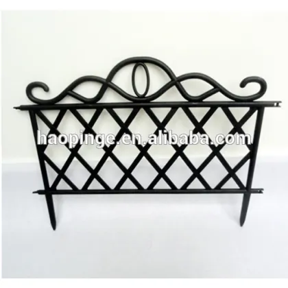 Plastic parking space barrier