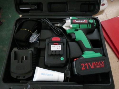 21V Lithium battery cordless impact wrench