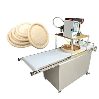 Automated Pneumatic Pizza and Flatbread Maker: Forming Tortillas, Pancakes, 7-Inch 1 Pizza Crusts, Base Dough, Pitas, and Naan