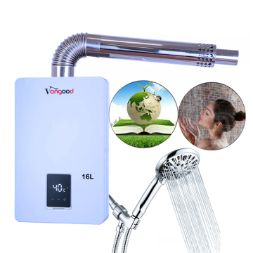 Turbo Gaz 16L LPG Gas Water Heater with Digital Temperature Control