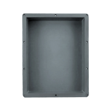 Rectangle Tile Wall Niche for Shower Room - 16\" x 20\", Single Shelf - Ideal for Shampoo and Soap Storage