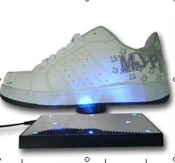 Acrylic maglev shoes display stands
