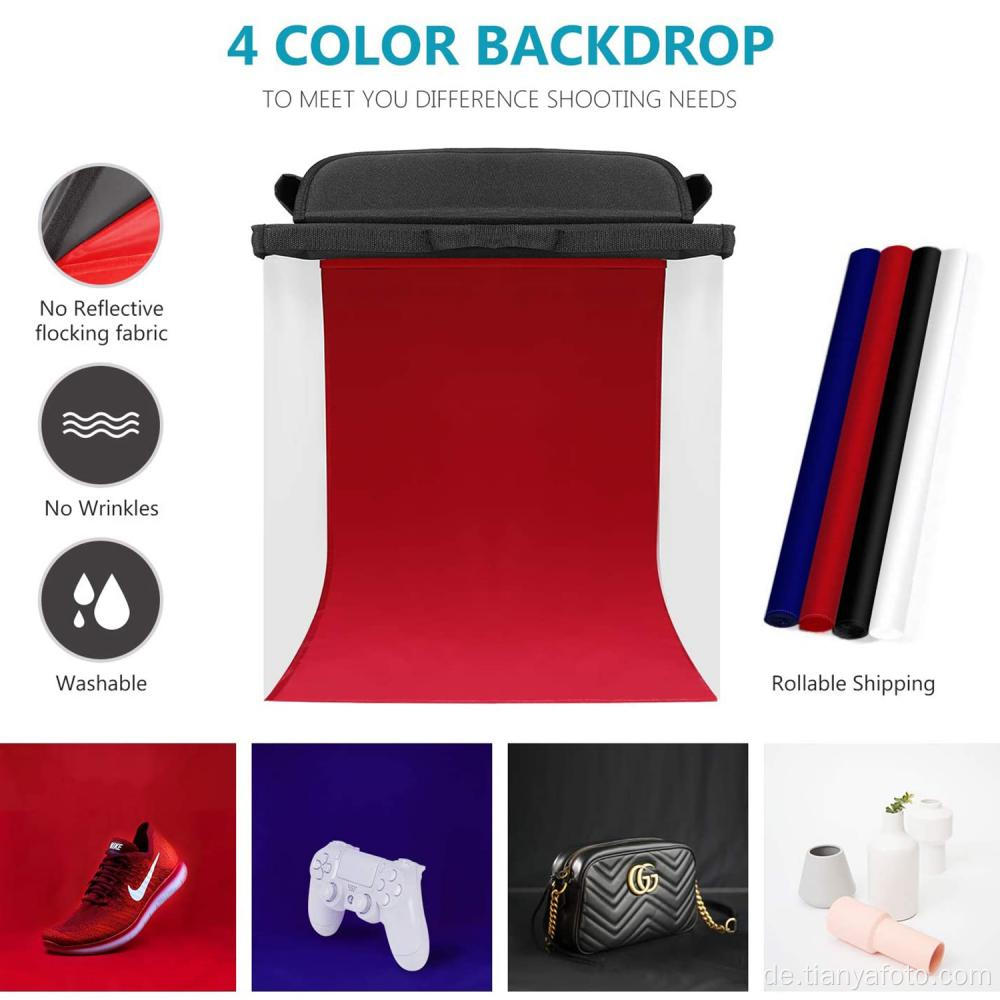 40/60cm 4color Hintergrund Handy Studio Softbox Kit