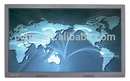 10points 84inch smart board interactive flat panel which integrated with LG panel