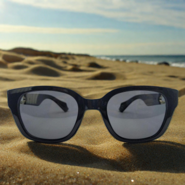 Fashion Square Elastic Soft Matt Polarized Sunglasses for Men and Women