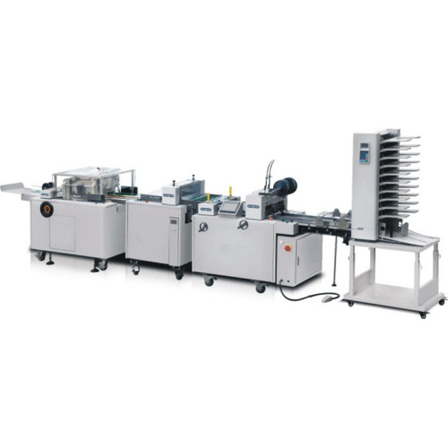 ZXDZ series paper binding and folding line with front and double side cutting