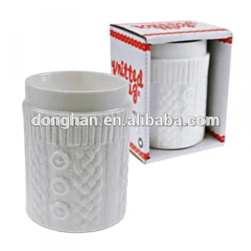 China new product Ceramic white Mug,square mug,ceramic mug