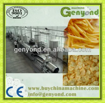 potato chips frying line