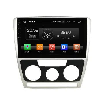multimedia car radio for Octavia 2007-2009