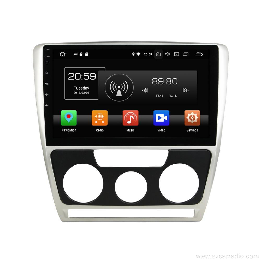 multimedia car radio for Octavia 2007-2009