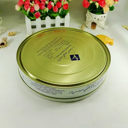 fashion tin can food packing for cookies