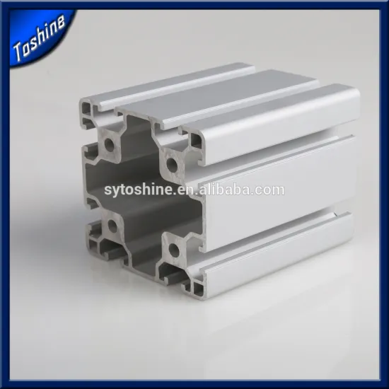 80x80 aluminum flat profile
