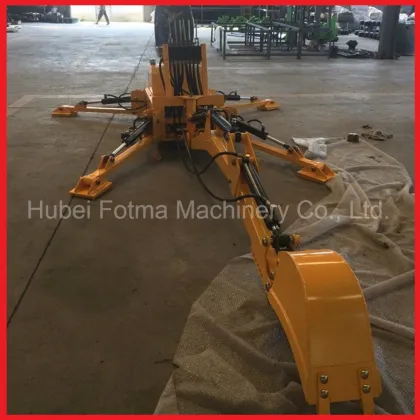 13HP Gasoline Engine Towable Backhoe