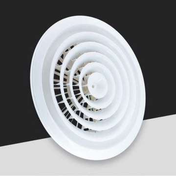 145mm HVAC ABS DOFFUSER مع قلب قابل للتعديل