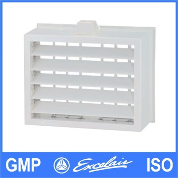 Adjustable auto swing plastic air duct diffuser