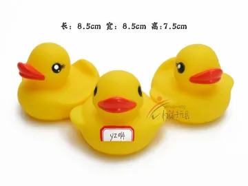 ODM/OEM kids Eco-friendly vinyl bath floating cute duck toys promational yellow rubber animal toys PVC