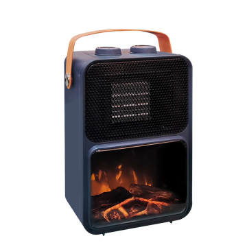 Custom Space Heater Fireplace Indoor 1200w Portable Electric Heaters for Indoor Bedroom with Flame Thermostat Remote