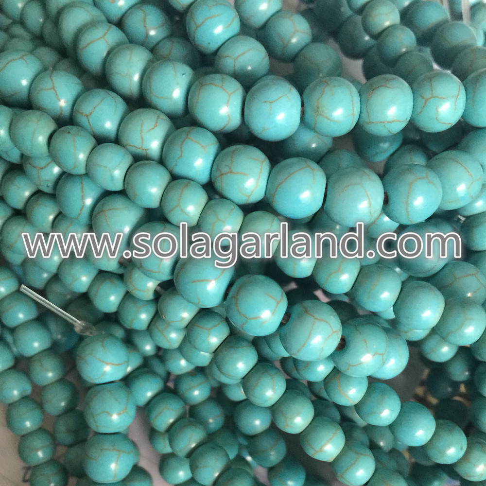 Turquoise Round Ball Beads