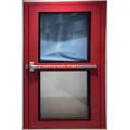 Partition type glass security door