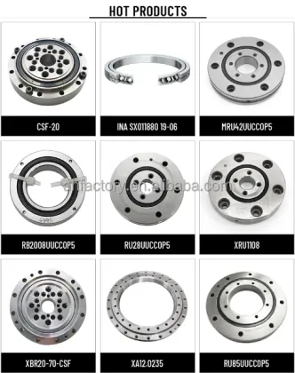 Miniature Manipulator Cross Roller Bearing RAU7008 70X86X8mm for Surveillance Camera