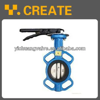 Ductile Iron Wafer Butterfly Valve