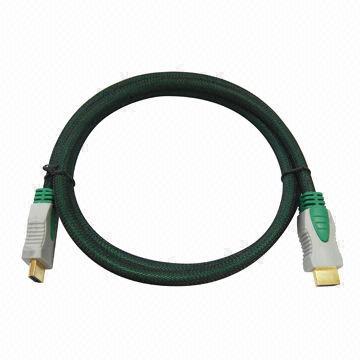 HDMI Cable Assembly, Transmits All ATSC HDTV Standards and Supports 8-channel Digital Audio