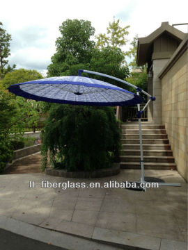 garden fiberglass hanging umbrella