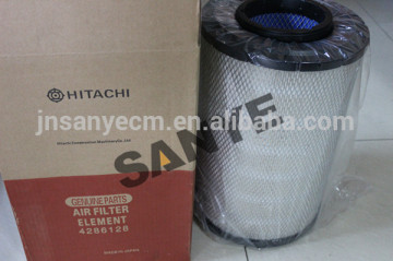 Air filter element 4286128 for Hitachi EX200-5 excavator