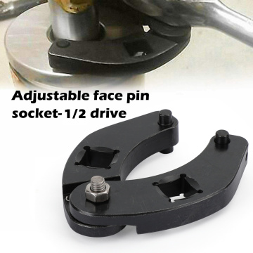 Areyourshop Adjustable Gland Nut Wrench 7463 Small Pin Spanner Tools for Hydraulic For Cylinders Car Auto Accessories Parts