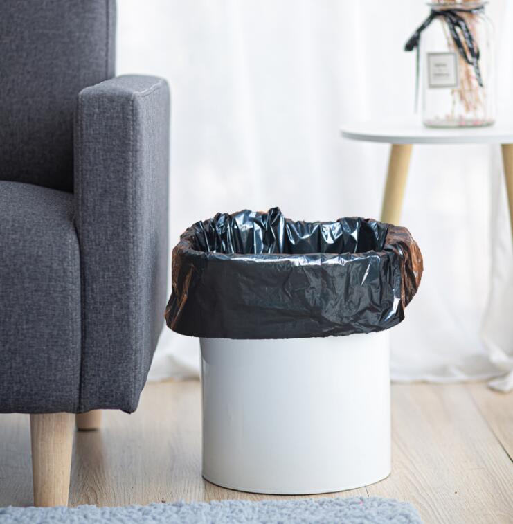 Household Garbage Bags in Fold