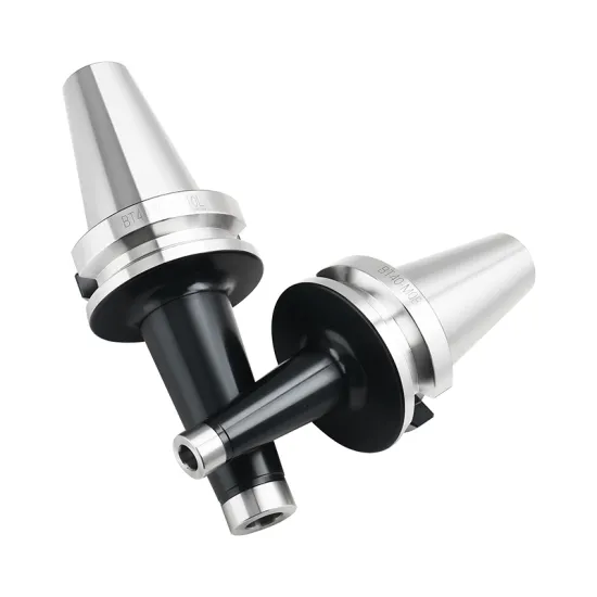 CNC Tool Holder Taper Shank BT40 with M8-M16 Threads, 60L-150L Locking Teeth