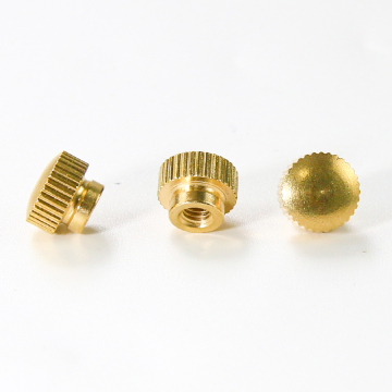 CNC Custom Brass Nut High Head Gear Hand-Tightened
