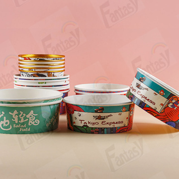 Take Out Spaghetti Paper Soup Container For Food