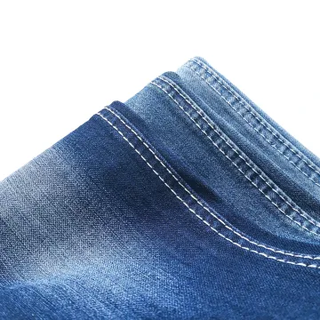 knitting denim fabric distressed denim fabric fray TAF6B9062