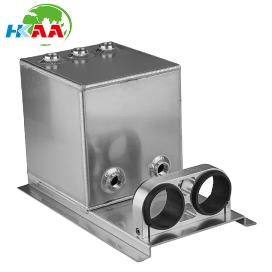 Custom Design Aluminium Fuel Surge Tank with Dual Pump Bracket Assembly
