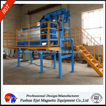 ECS-80 eddy current seperator for recycling car body scrap metal