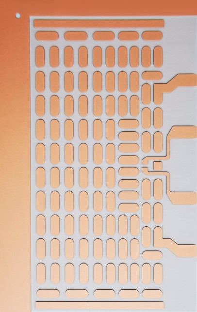 Gravure de substrat flexible cuivre à double face 0,3 mm