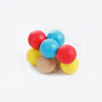 Handmade Natural Wood Teething Toys for Babies and Toddlers