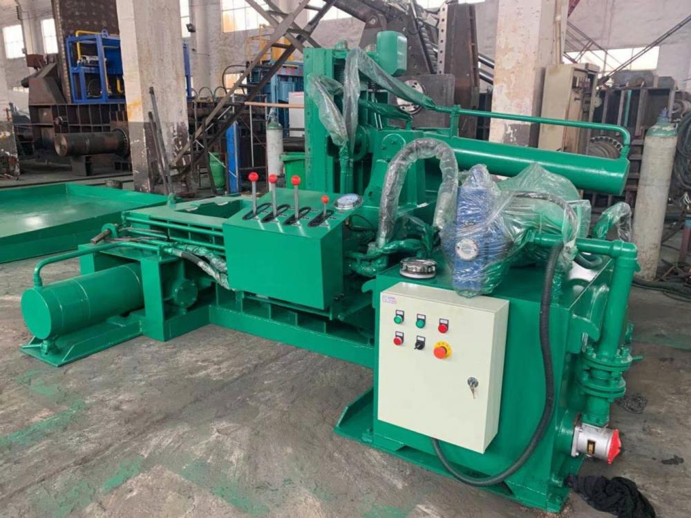 Waste Metal Scrap Cars Baler Block Machine