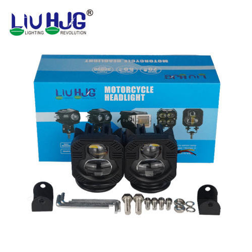 Double Led Square Motorcycle Fog Lights