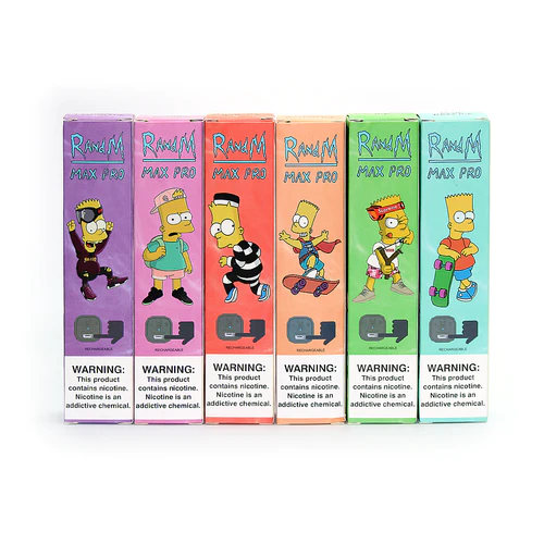 Wholesale RandM Max Pro Cartoon Disposable Vape