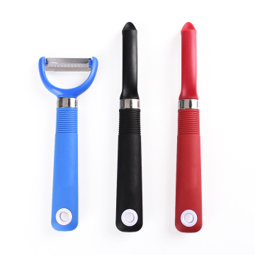 New good grips stainless steel 3-piece peeler set