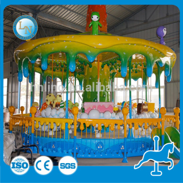 Fairground sale carousel ride!!! China supplier cheap factory Amusement park ride carousel honey tree for kids & adults
